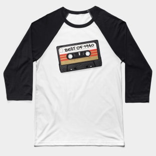 Best of 1940 music tape - Happy Birthday Baseball T-Shirt